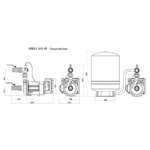 Press 410 VF Compact