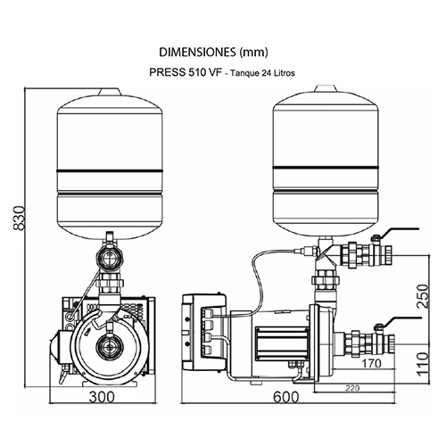 Press 510 VF Compact