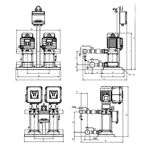 Vario 3-20 Multinox VE+ 8-50 2 X 24 LV